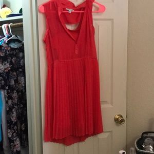 Coral sundress